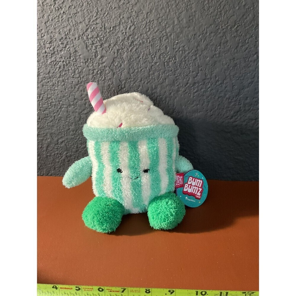 NEW Bum Bumz Miles Milkshake 2023 Kellytoy Plush SugarBumz 7.5” bumbumz